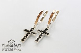 Earring of  silvers, фото